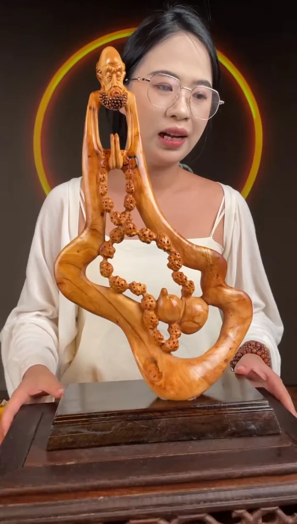 柏木（崖柏）手工摆件,先抢先得! 编号:173