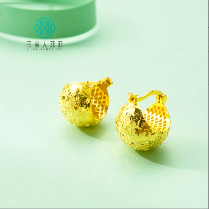 925银耳饰 石惑珠宝·S925银耳坠-碎冰冰耳扣款#多样性发一