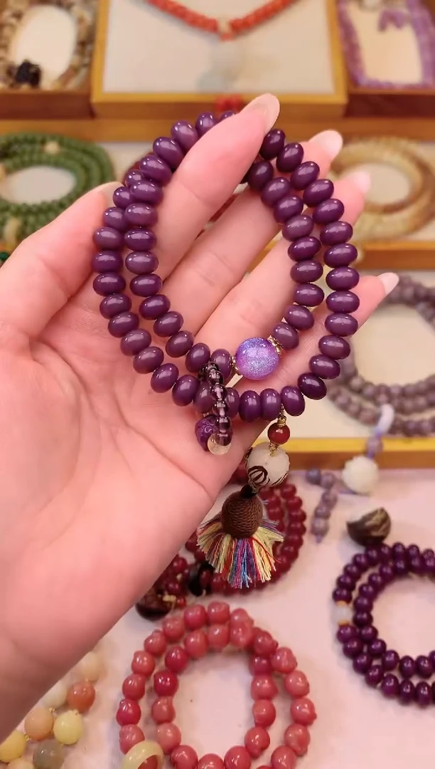 手串白玉菩提孤品67