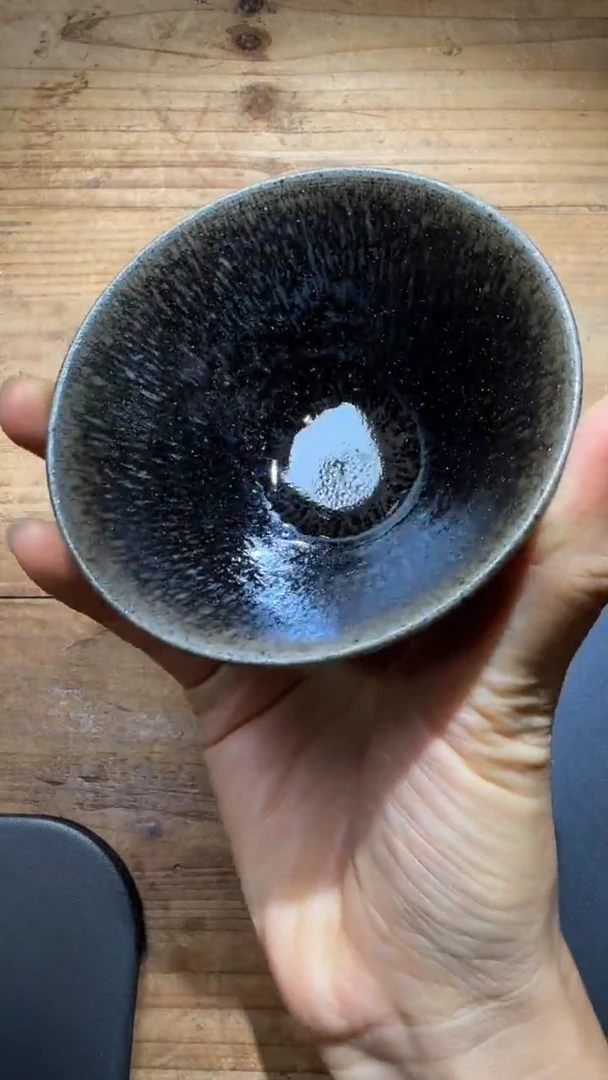 茶盏柴烧建盏精品分享82