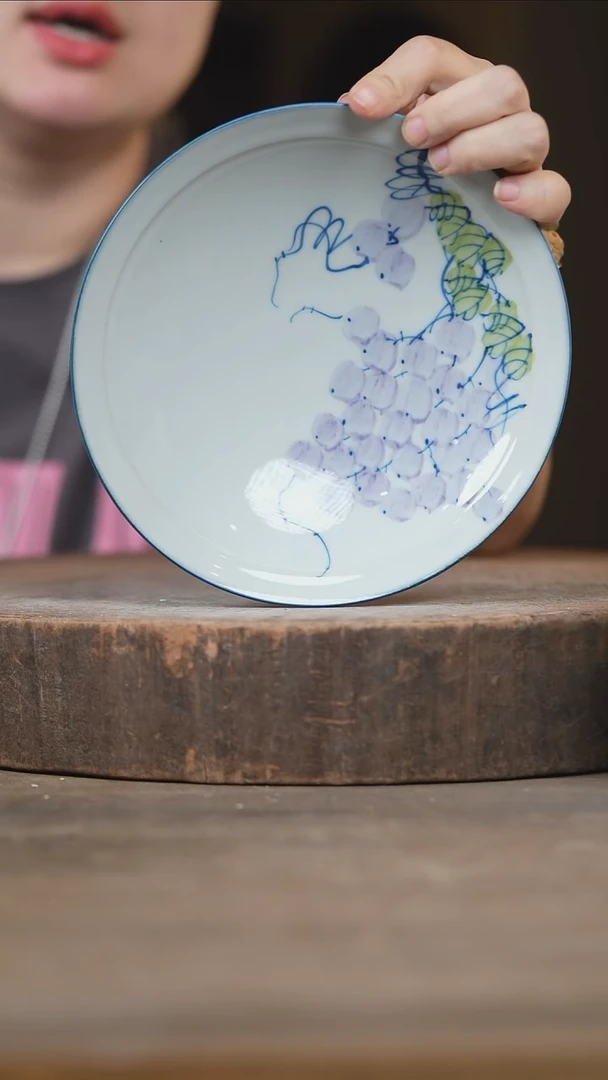 瓷片景德镇高温釉下彩（食品级）