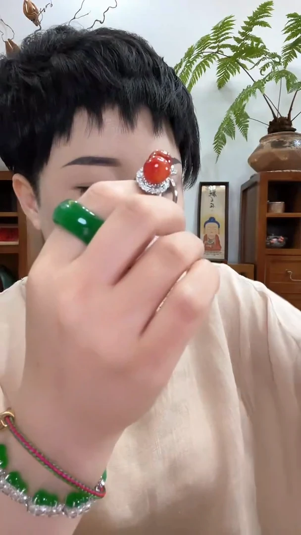 翡翠戒指未镶嵌216