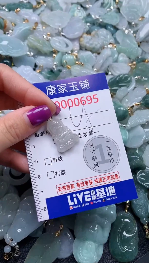 颈饰未镶嵌翡翠695