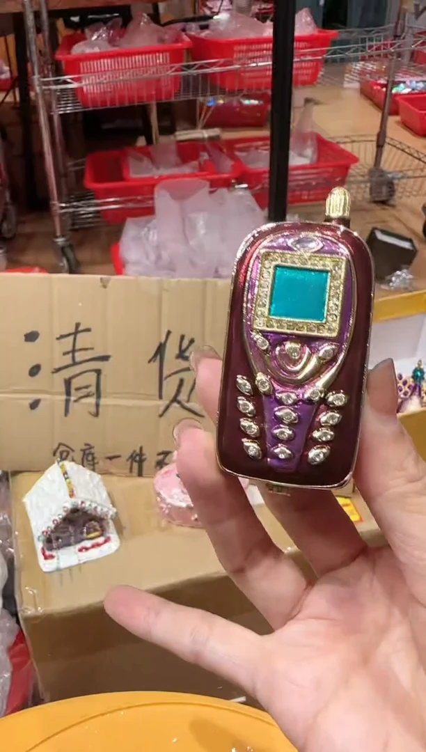 【闪购商品】茶宠珐琅首饰盒摆件AD101