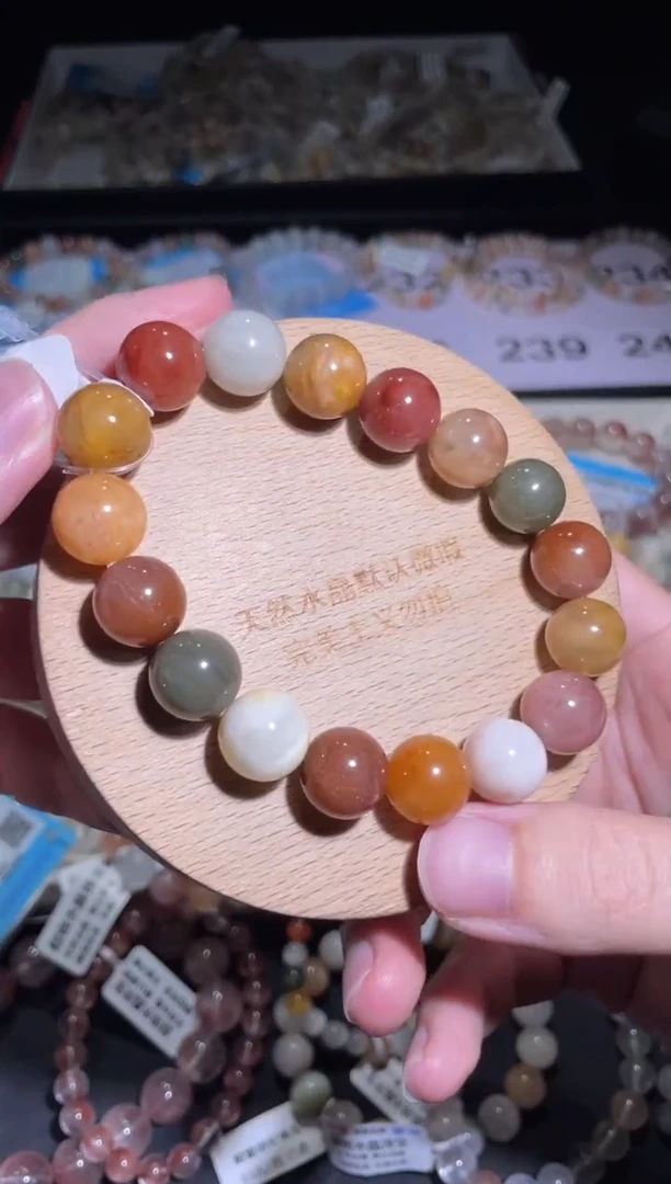 未镶嵌手链水晶235号多样性发一 X 12+
