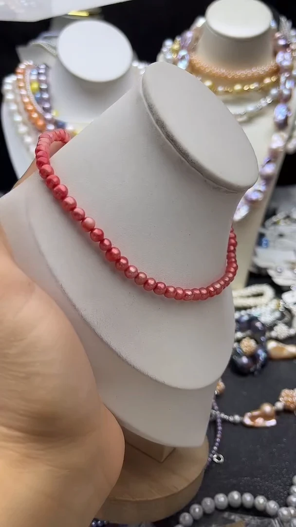 颈饰未镶嵌淡水珍珠多人