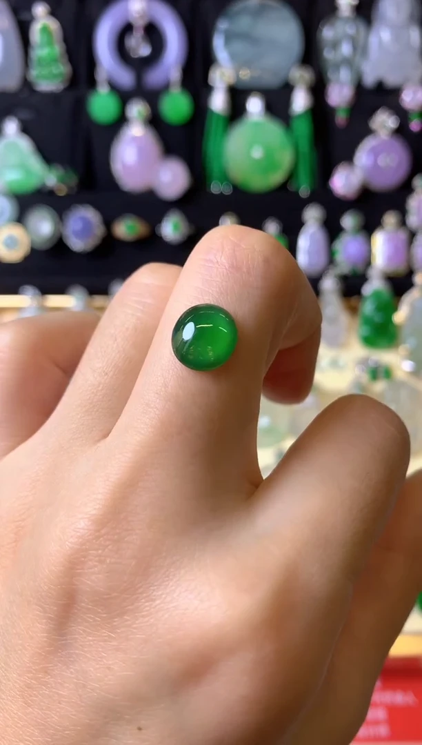 【闪购商品】定制翡翠未镶嵌1裸玉（客户意向镶嵌）