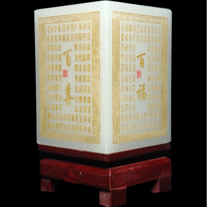 印章摆件百喜百福