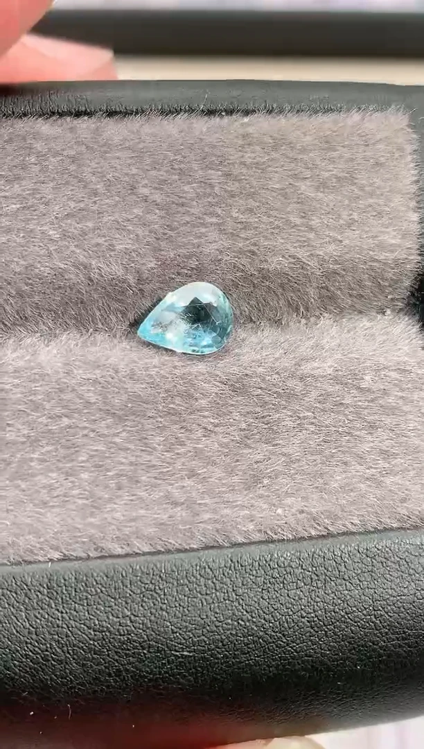 裸石海蓝宝石1.17-52天然海蓝宝