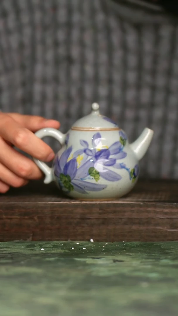 【闪购商品】青诗集手工手绘瓷器