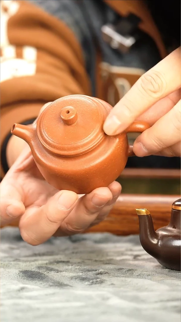 茶壶紫砂金降坡光塑小德钟