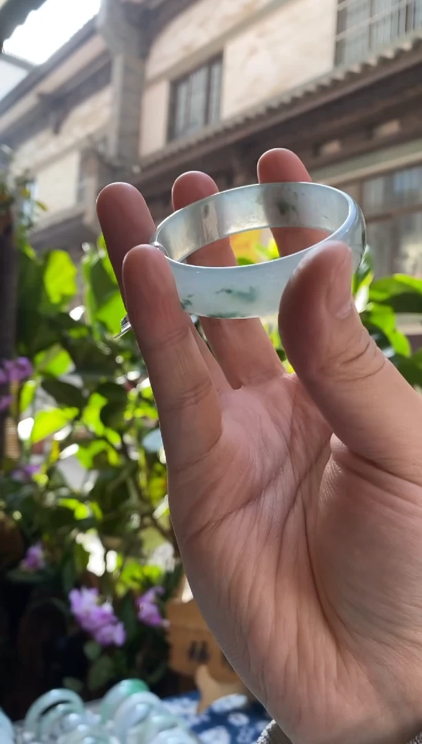 未镶嵌手镯翡翠51圈