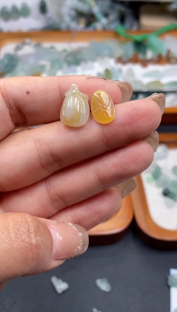散珠翡翠天然翡翠18
