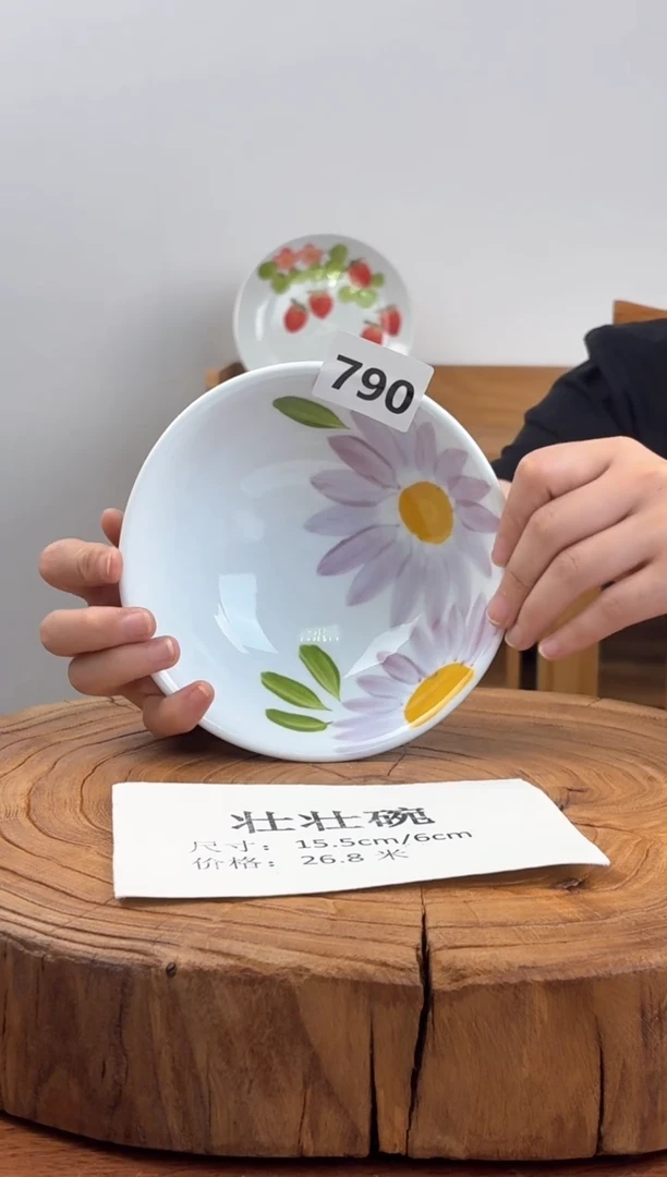 瓷片国韵瓷坊-手工手壮壮碗790
