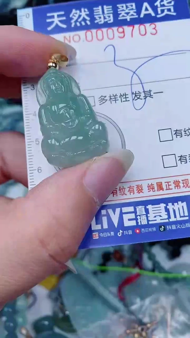 翡翠未镶嵌颈饰00009703