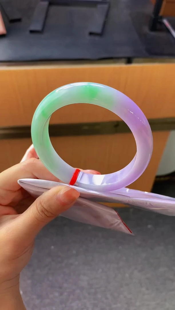 未镶嵌手镯翡翠-C42 圈口59.8