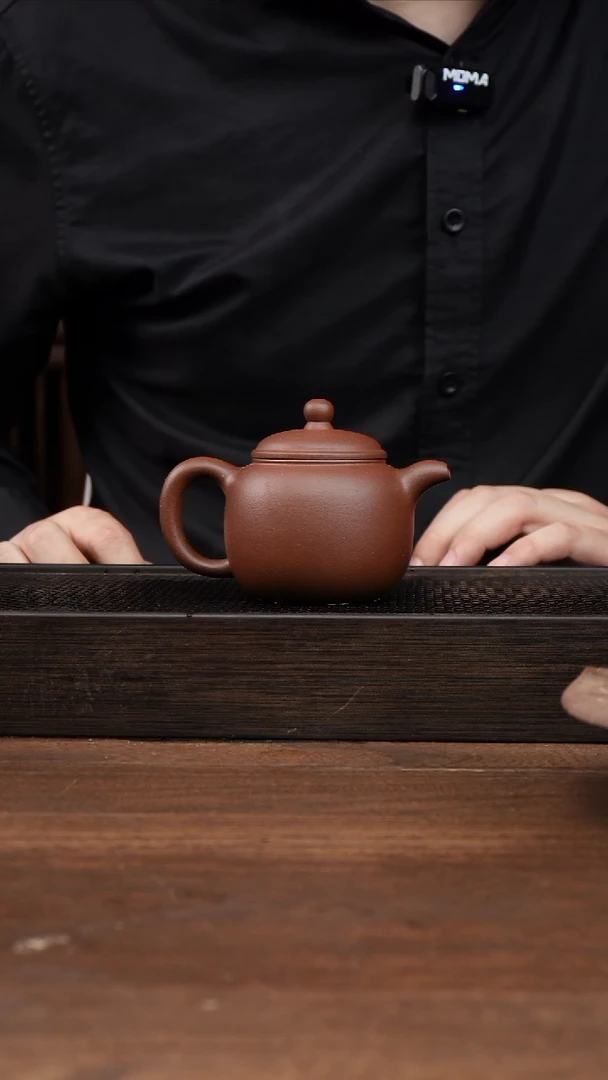 茶杯紫砂时****风紫泥 匏樽 200cc