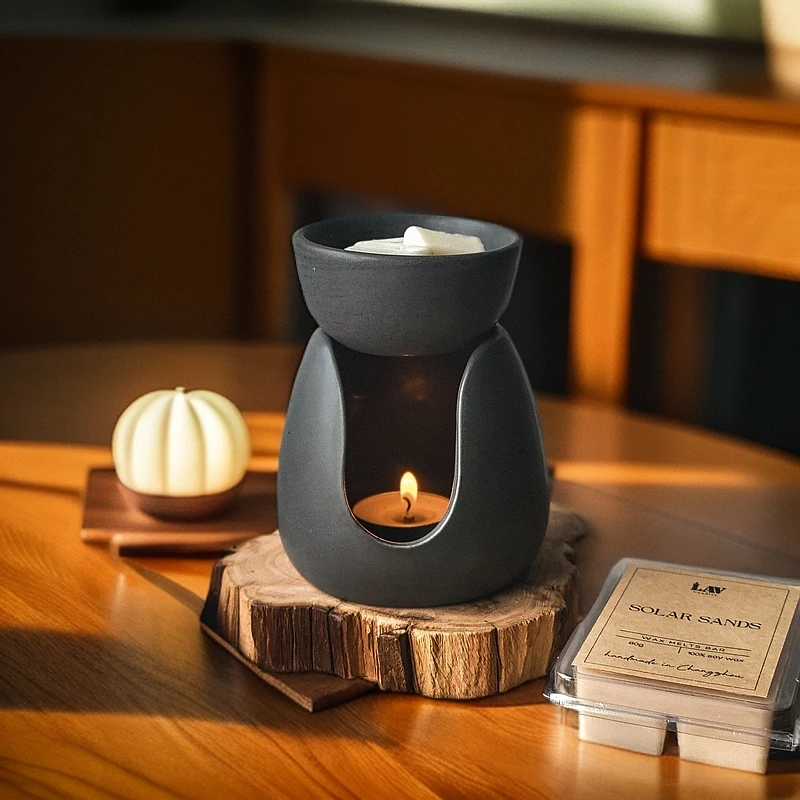 陶瓷蜡烛香薰炉 薰香炉蜡加热器  熔化器 精油炉具  芳香疗法