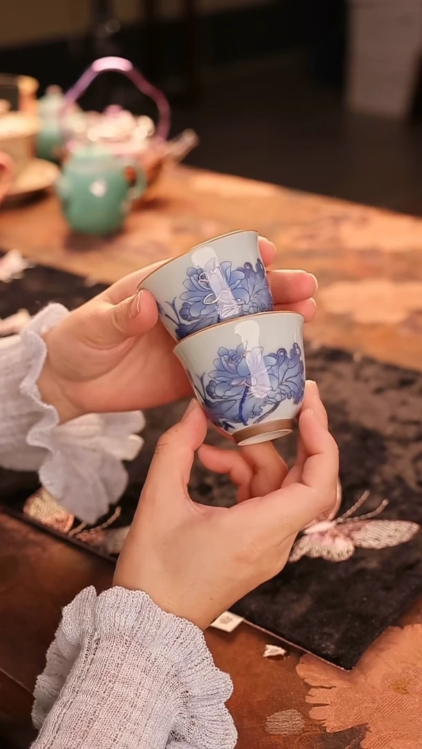 陶瓷茶具（无礼盒无茶席）@@48