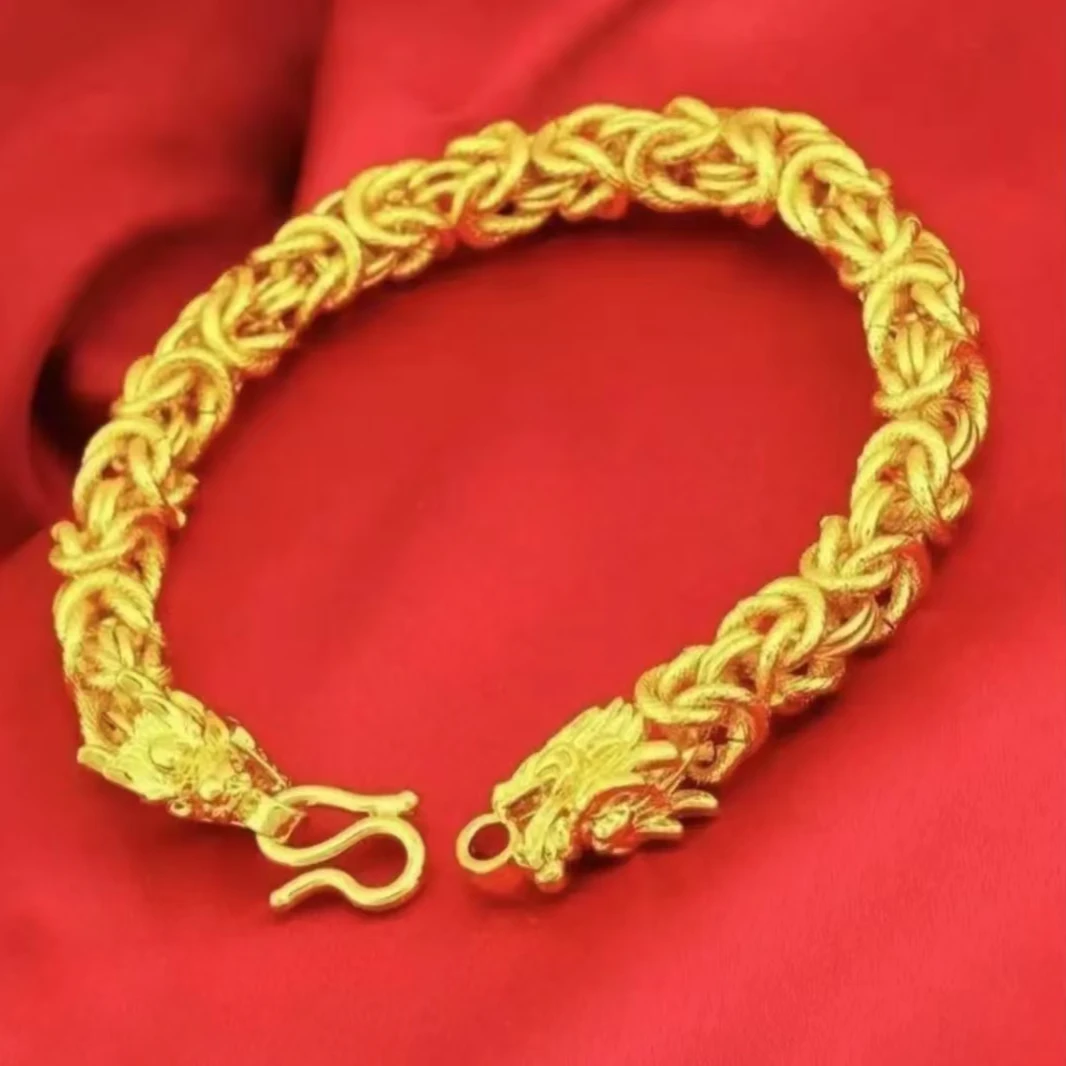 合金手链 合金手链（龙骨手链）男士男款时尚潮流大气百搭经典霸气