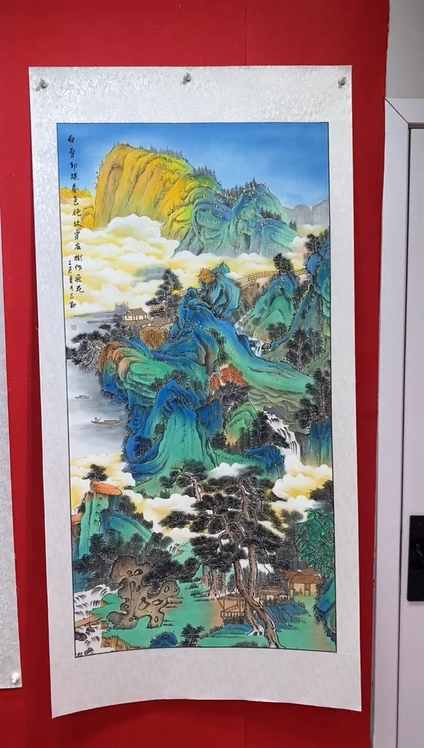 国画国画NYQ杰牛云勤老师作品