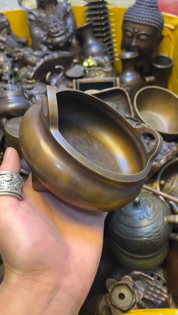 精美铜器，点击下单