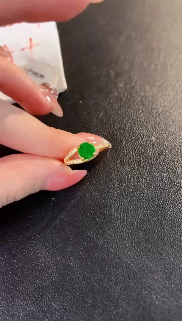 【闪购商品】翡翠戒指未镶嵌缅料A货/支持复检/一件