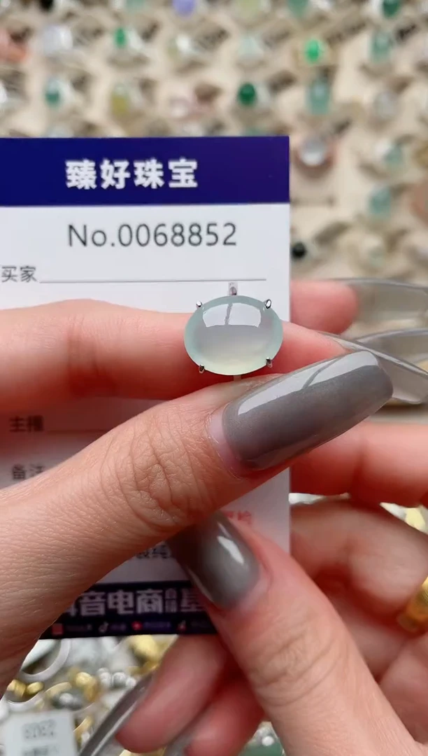 【闪购商品】翡翠戒指银S925镶嵌.........