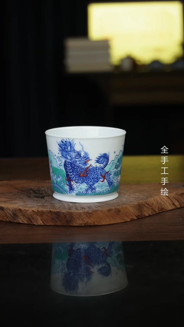 杯景德镇手工手绘陶瓷