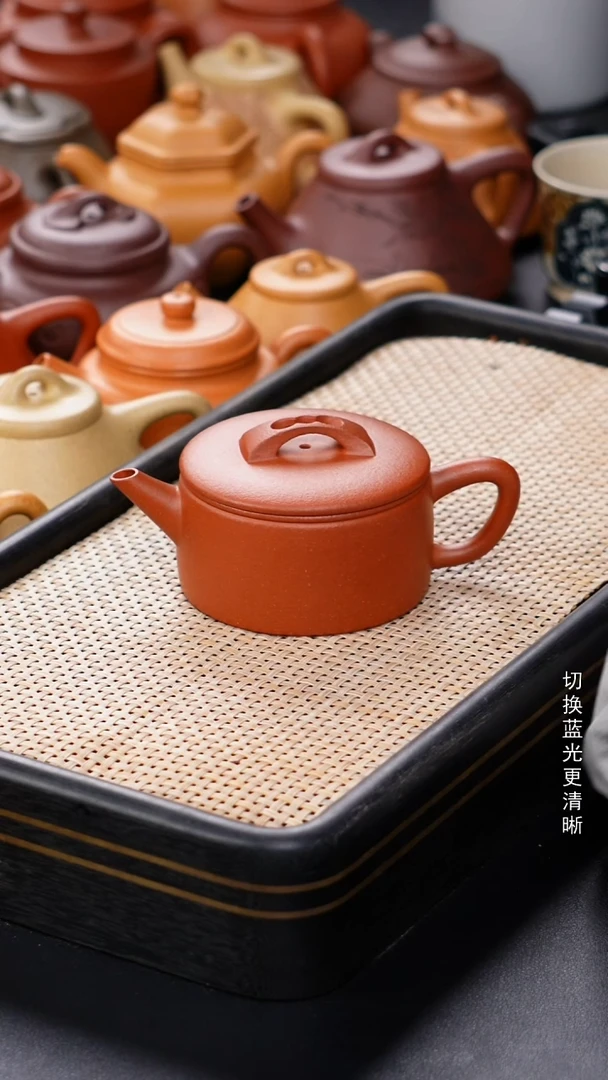 茶壶紫砂全手工汉瓦