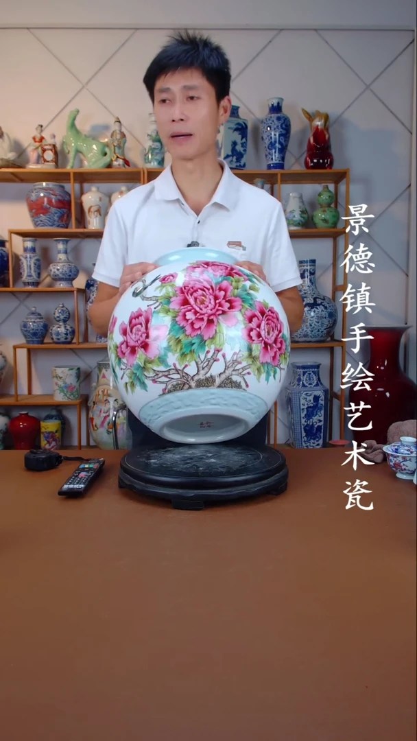 瓶景德镇手工手绘陶瓷摆件25