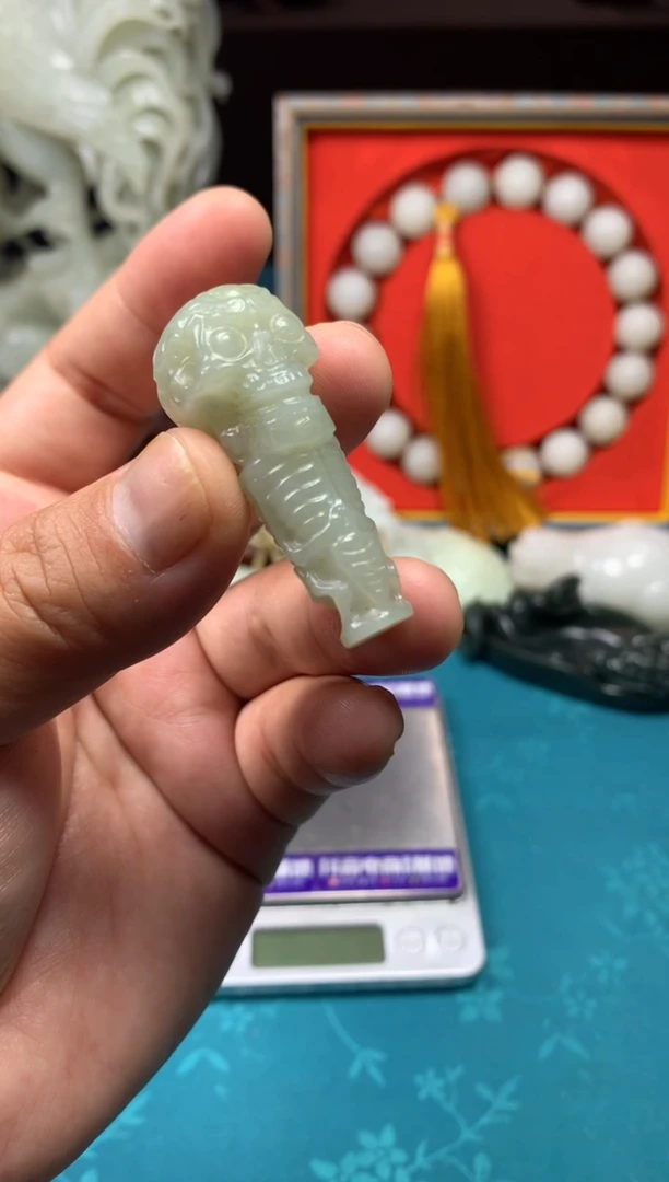 颈饰未镶嵌和田玉拍一发一