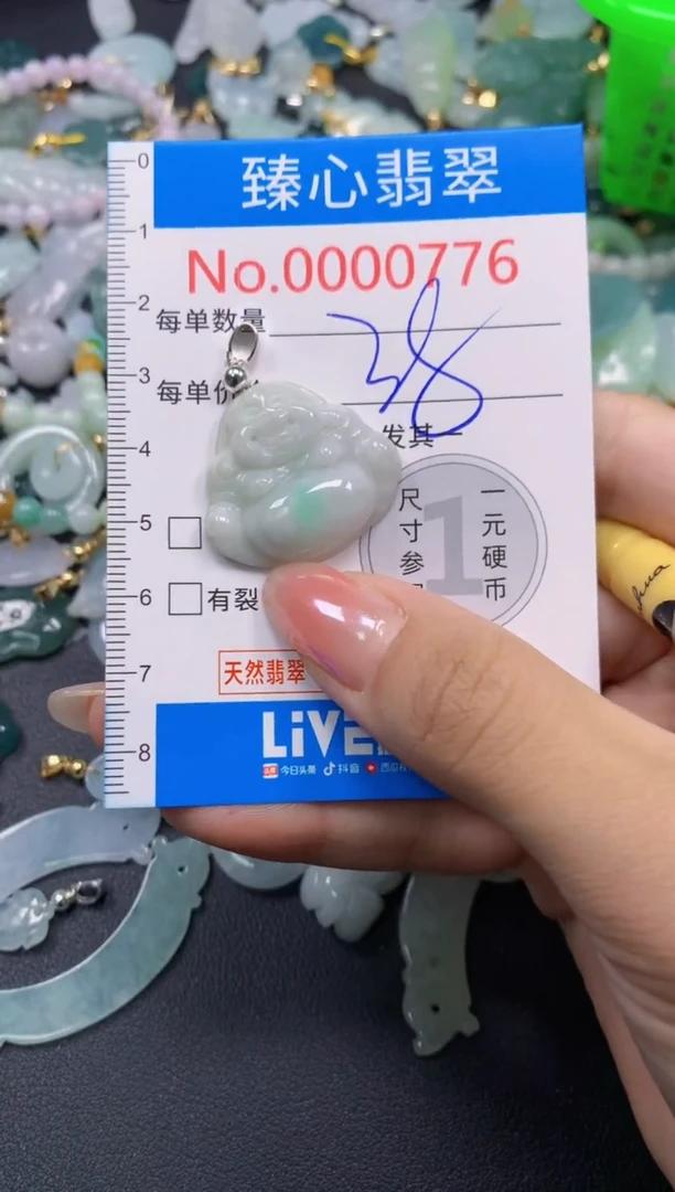 颈饰未镶嵌翡翠776