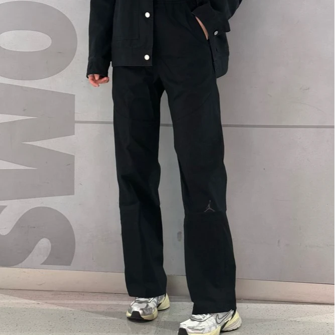 【耐克专属】Nike耐克休闲春秋黑色潮流运动直筒长裤HF9330-010