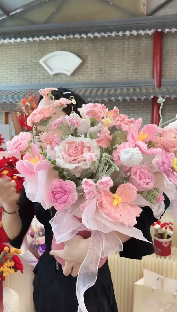 非遗手工定制花束，孤品清仓！！