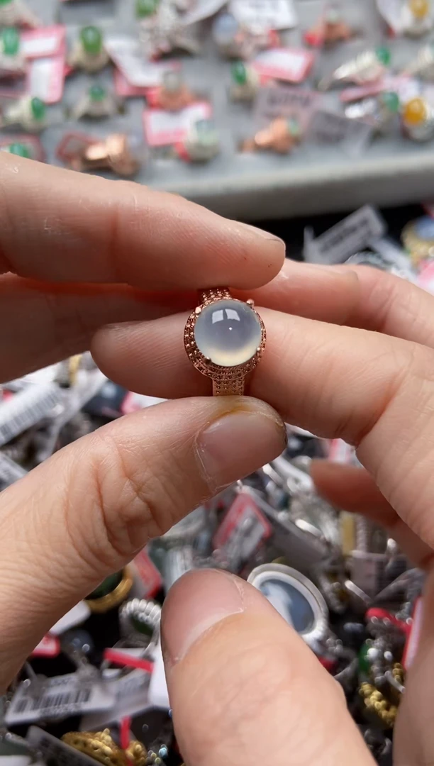 翡翠戒指未镶嵌9999---97