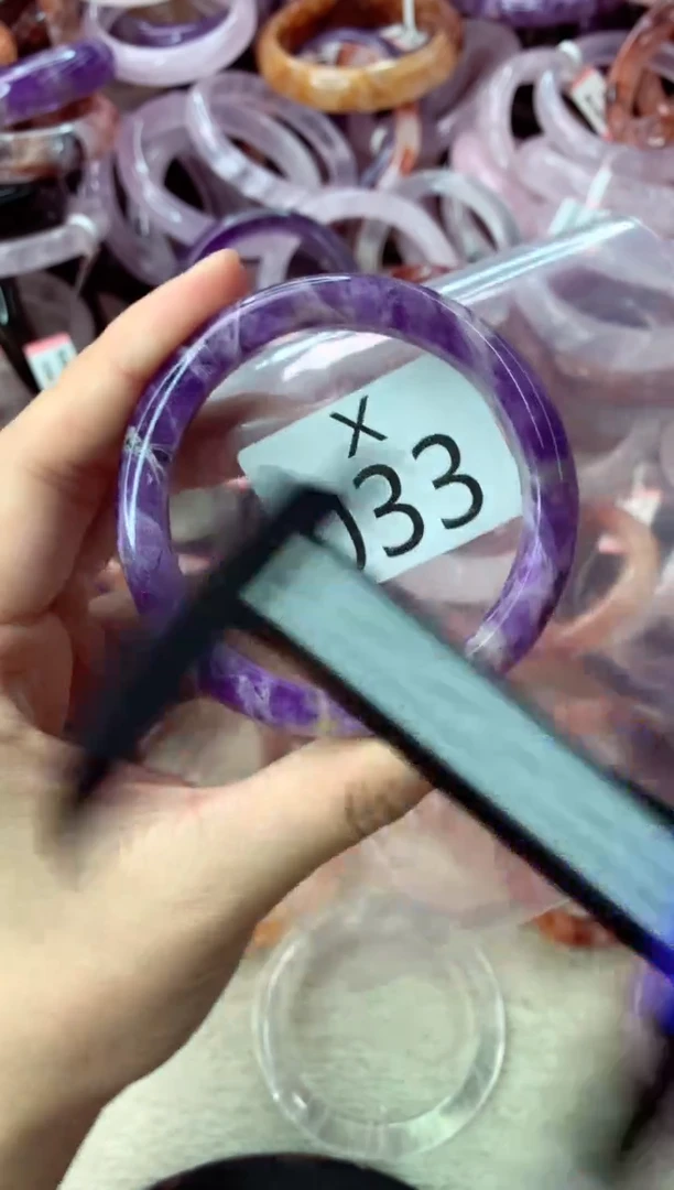 未镶嵌手镯水晶X033-55