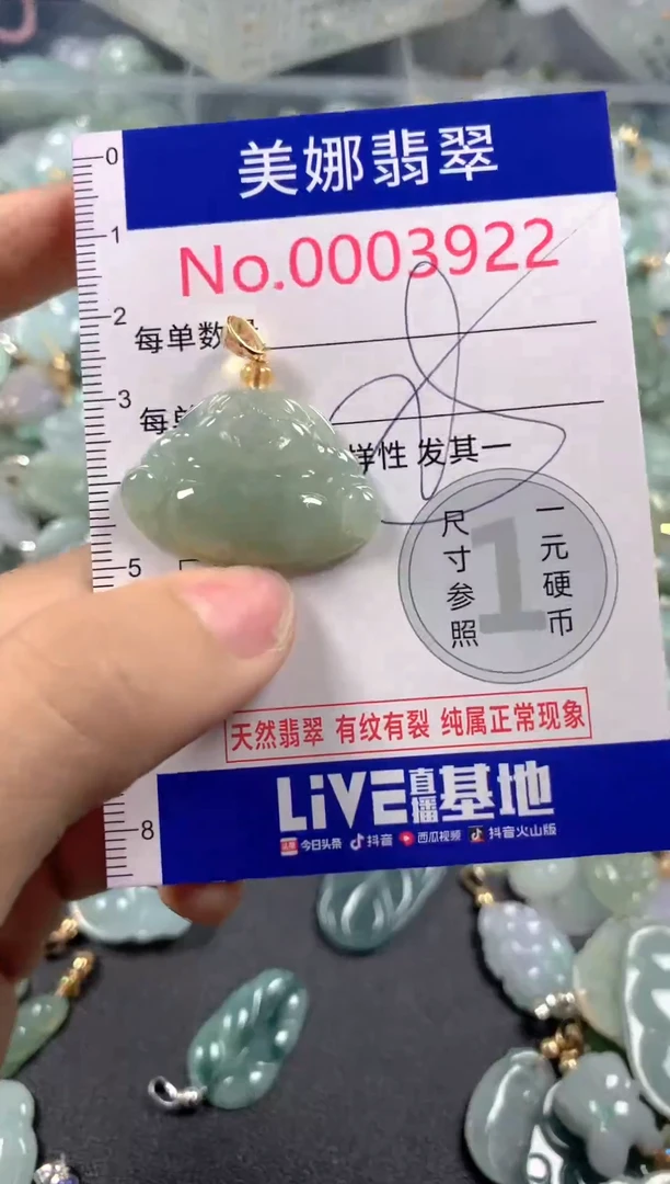 颈饰未镶嵌翡翠3922