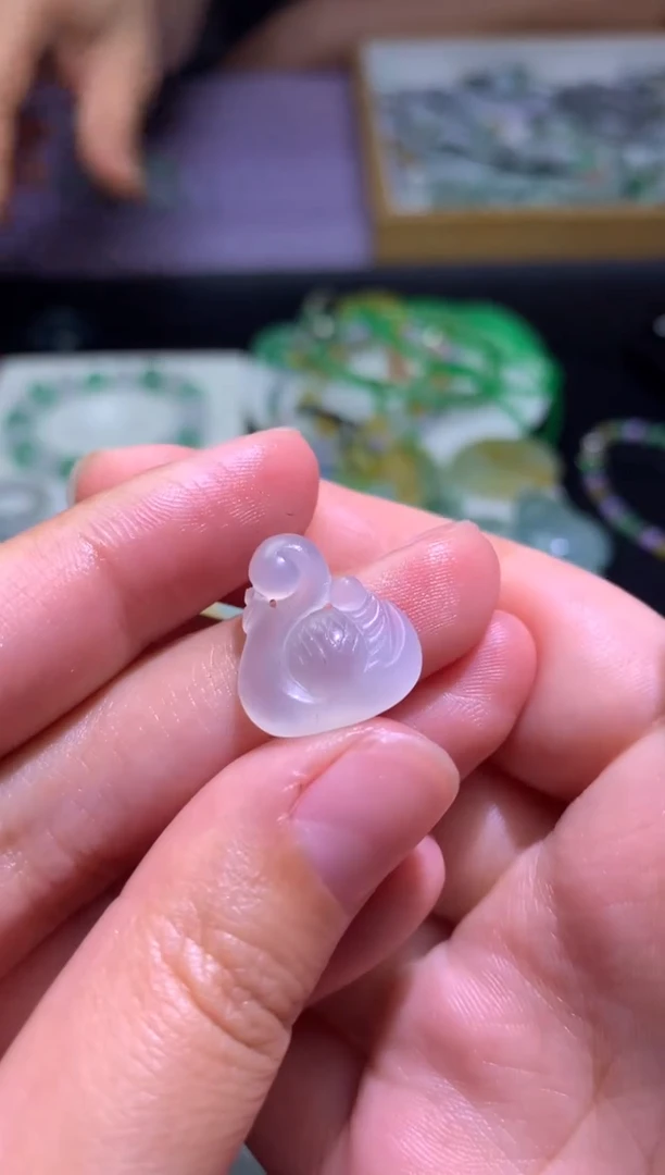 定制翡翠未镶嵌毛货