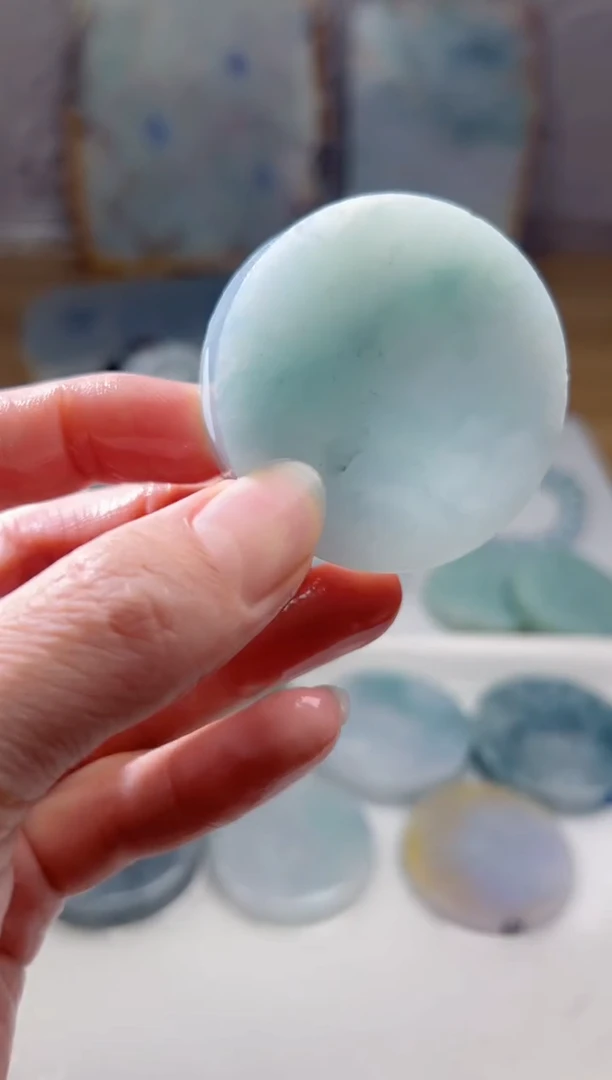 裸石翡翠天然翡翠A货石 南 045