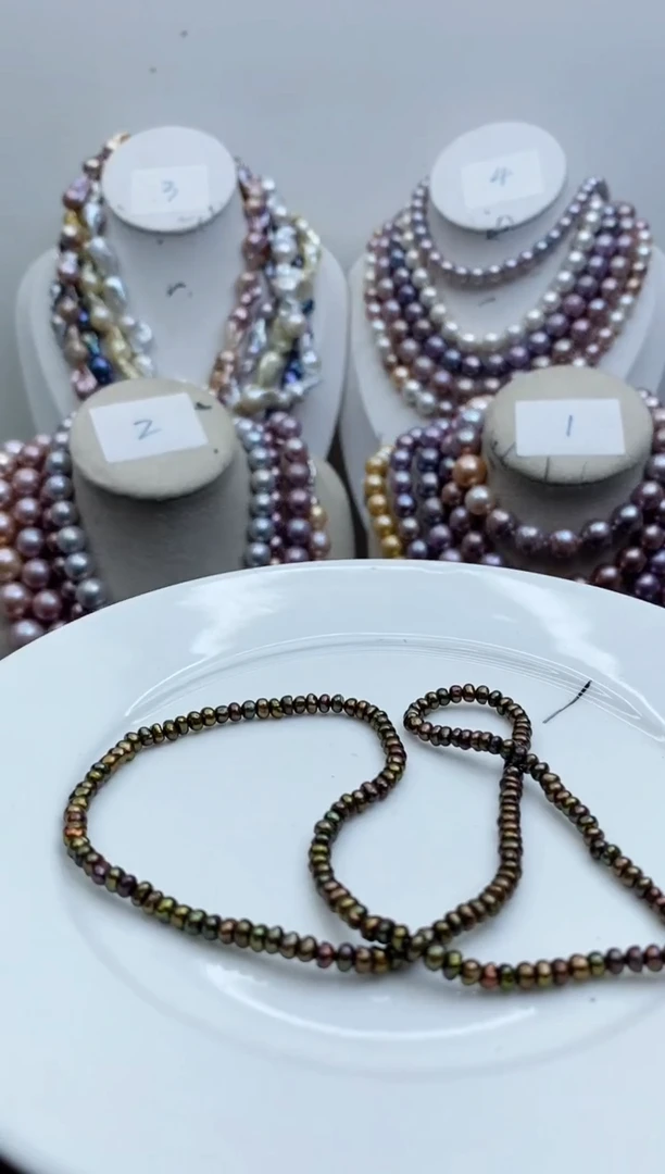 【闪购商品】淡水珍珠颈饰未镶嵌0044