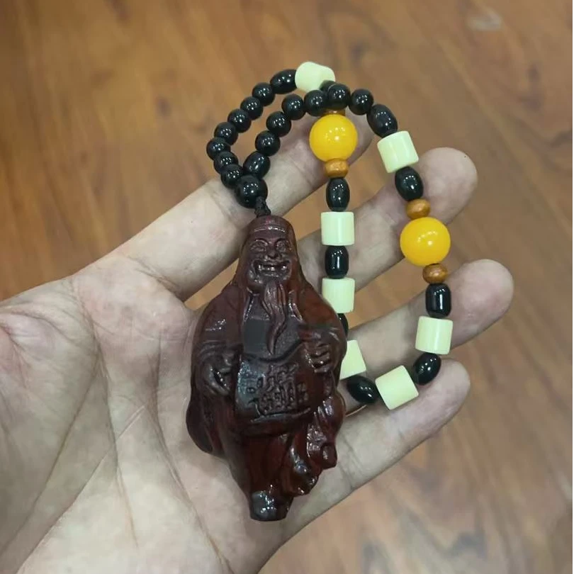 A010-大叶紫檀把件小财财