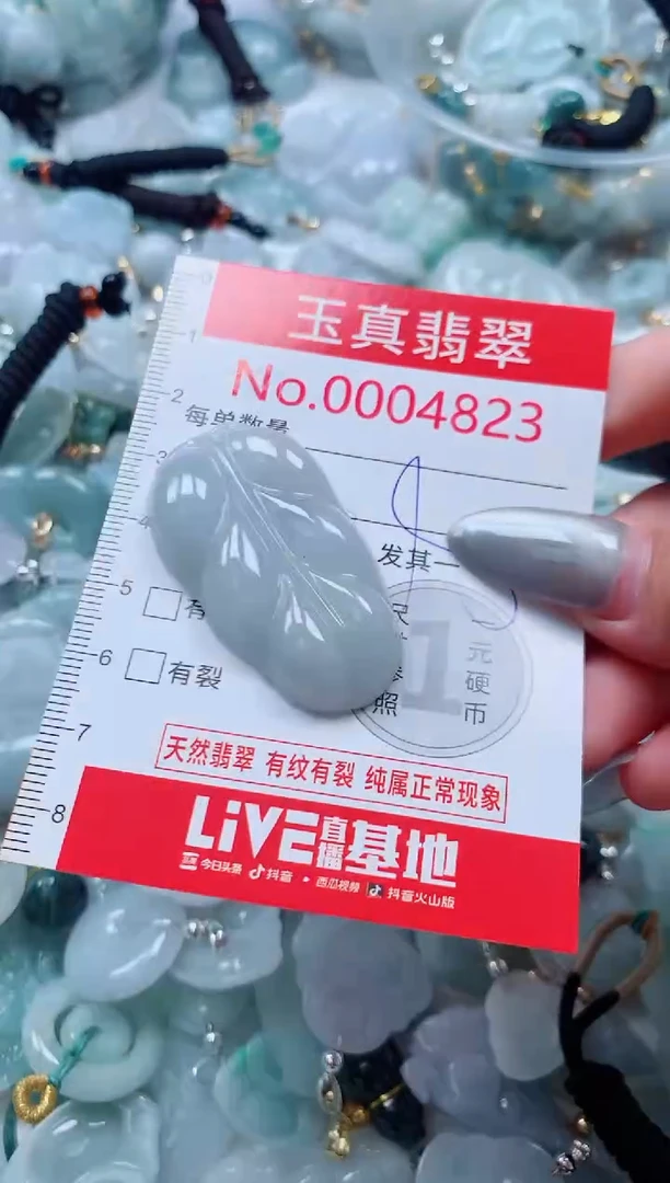 吊坠(不含链)未镶嵌翡翠4823