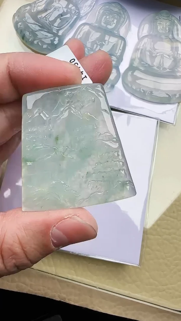 颈饰未镶嵌翡翠缅甸翡翠a货