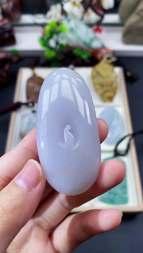 颈饰未镶嵌翡翠天然缅甸A货翡翠