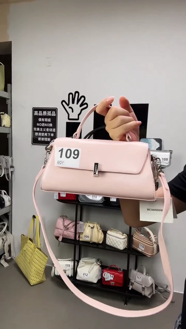 牛皮（革）广州小众品牌女包005