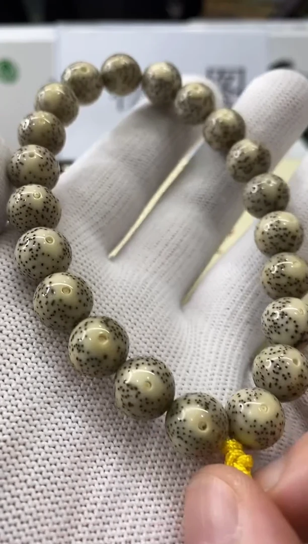 手串星月菩提一物一图-W21-一线天手持11mm