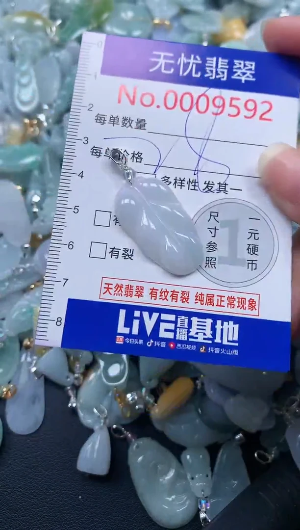 颈饰未镶嵌翡翠9592