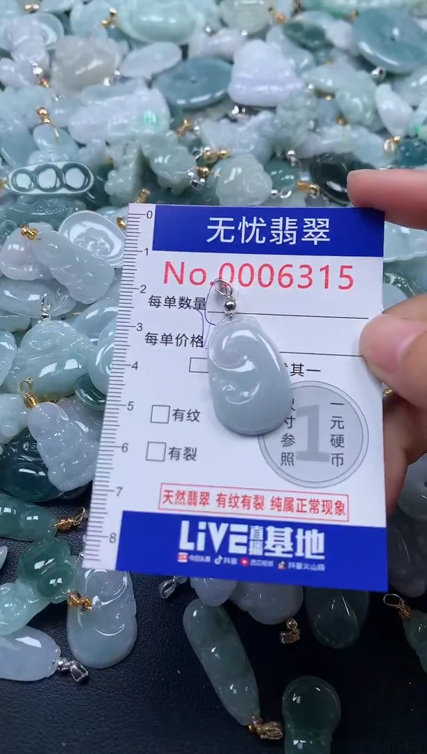 颈饰未镶嵌翡翠6315