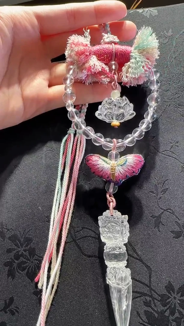 未镶嵌手绳水晶降魔锤